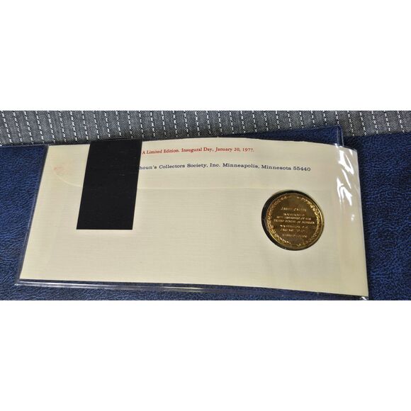 President Carter & Vice Prs Mondale Inaugural Day Cover Stamps January 20, 1977 - Picture 6 of 6